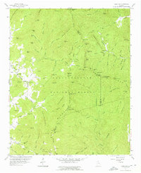 Jacks Gap 1957 topographic map preview