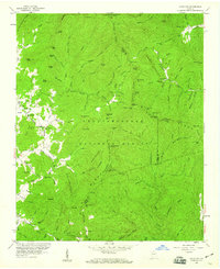 Jacks Gap 1957 topographic map preview