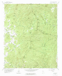 Jacks Gap 1957 topographic map thumbnail