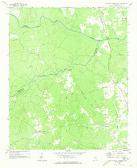 Jacksons Crossroads 1970 topographic map thumbnail