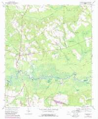 Jacksonville 1972 topographic map thumbnail
