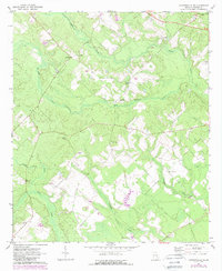 Jacksonville NE 1971 topographic map thumbnail