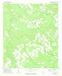 Jacksonville NE 1971 topographic map thumbnail