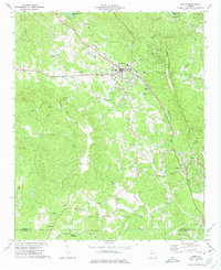 Jasper 1973 topographic map preview