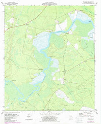 Jerusalem 1978 topographic map thumbnail