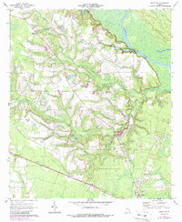 Jesup NW 1970 topographic map thumbnail