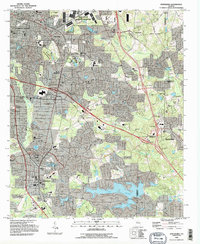 Jonesboro 1993 topographic map thumbnail