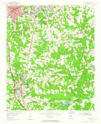 Jonesboro 1954 topographic map thumbnail