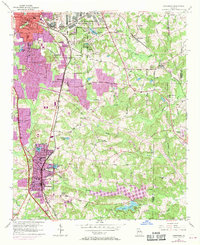Jonesboro 1954 topographic map thumbnail