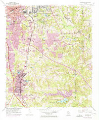 Jonesboro 1954 topographic map thumbnail