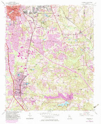 Jonesboro 1954 topographic map thumbnail