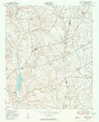 Kellys Pond 1950 topographic map thumbnail