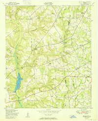 Kellys Pond 1950 topographic map thumbnail