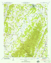 Kensington 1946 topographic map thumbnail