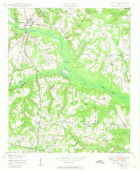 Keysville 1950 topographic map thumbnail