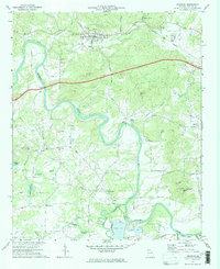 Kingston 1972 topographic map thumbnail