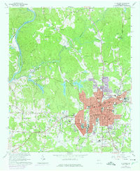 La Grange 1964 topographic map thumbnail