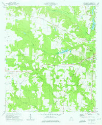 Lake Collins 1973 topographic map thumbnail