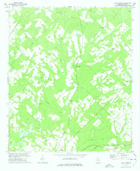 Lake Cypress 1972 topographic map thumbnail