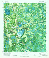 Lake Park 1971 topographic map thumbnail