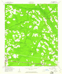 Lanier 1958 topographic map preview