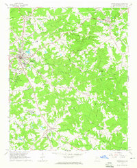Lawrenceville 1964 topographic map thumbnail