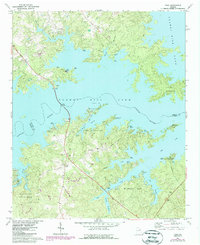 Leah 1971 topographic map thumbnail