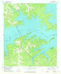 Leah 1971 topographic map thumbnail