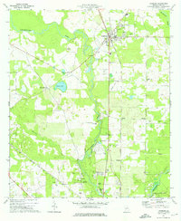 Leesburg 1973 topographic map thumbnail