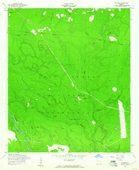 Letford 1958 topographic map thumbnail