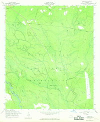 Letford 1958 topographic map thumbnail