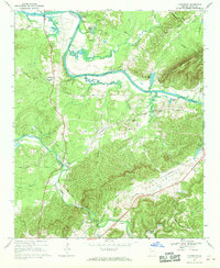 Livingston 1967 topographic map thumbnail