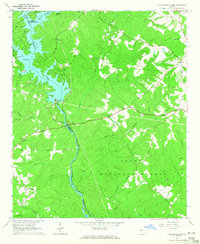 Lloyd Shoals Dam 1964 topographic map thumbnail
