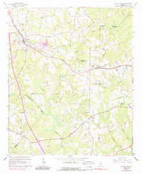 Locust Grove 1964 topographic map thumbnail