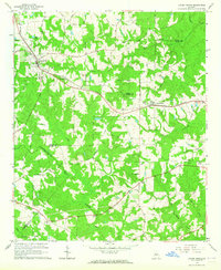 Locust Grove 1964 topographic map thumbnail