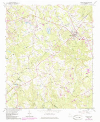 Loganville 1964 topographic map thumbnail