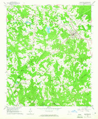 Loganville 1964 topographic map thumbnail