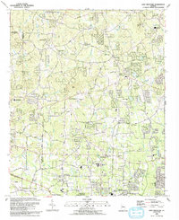 Lost Mountain 1992 topographic map thumbnail