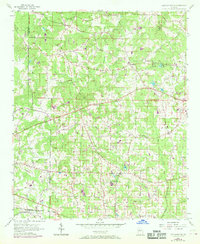 Lost Mountain 1954 topographic map thumbnail