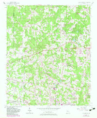 Lost Mountain 1954 topographic map thumbnail