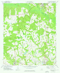 Louisville South 1973 topographic map thumbnail