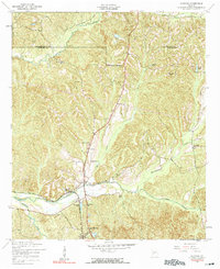 Louvale 1955 topographic map thumbnail