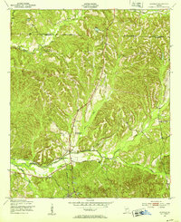 Louvale 1950 topographic map thumbnail