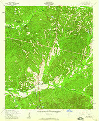 Louvale 1955 topographic map thumbnail
