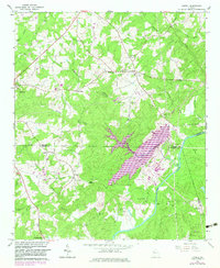 Lowell 1964 topographic map thumbnail