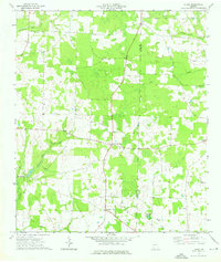 Lucile 1974 topographic map thumbnail