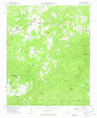 Ludville 1972 topographic map thumbnail