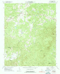 Ludville 1972 topographic map thumbnail