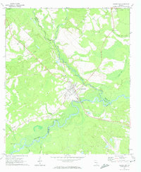 Lumber City 1971 topographic map thumbnail