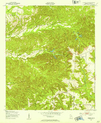 Lumpkin SW 1950 topographic map thumbnail